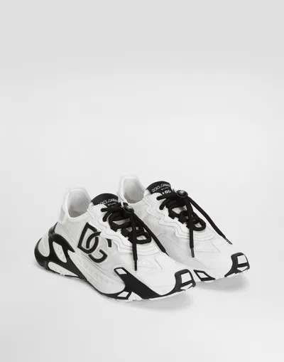 Dolce & Gabbana Sneaker Day Faster Black And White In Pattern