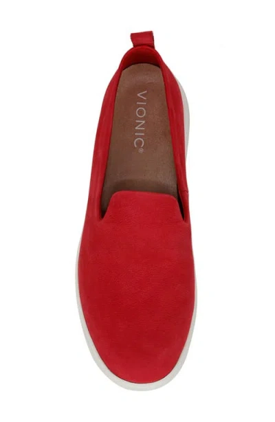 Vionic Uptown Willa Slip-on Sneaker In Red