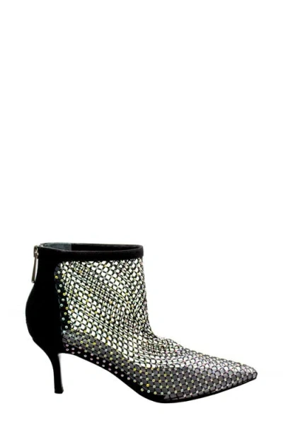 Charles By Charles David Afterhours Rhinestone Mesh Bootie