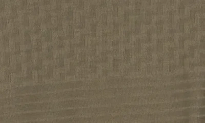 Cactus Man Textured Knit Zip Polo In Green