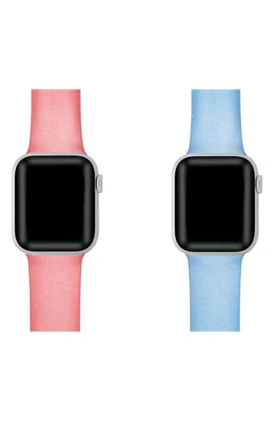 The Posh Tech Assorted 2-pack Silicone Apple Watch® Watchbands