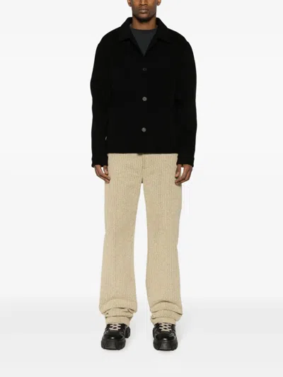 Givenchy Wool-blend Shirt Jacket In Black