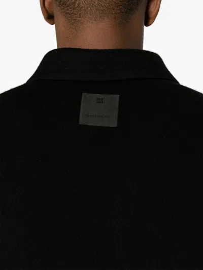 Givenchy Wool-blend Shirt Jacket In Black