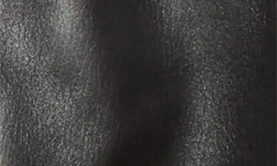 Givenchy Cropped Cocoon Biker Jacket In Leather In Black