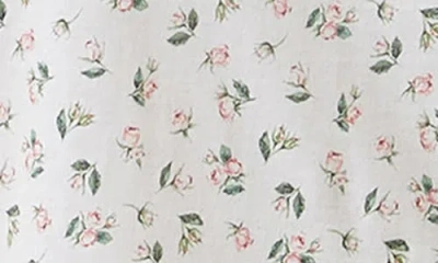 Papinelle Rosebud Organic Cotton Knit Long Sleeve Tee And Jogger In Neutral