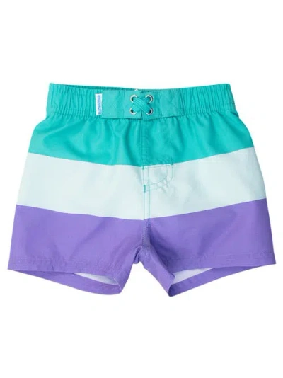 Ruggedbutts Toddler Boys Upf50+ Swim Trunks In Blue