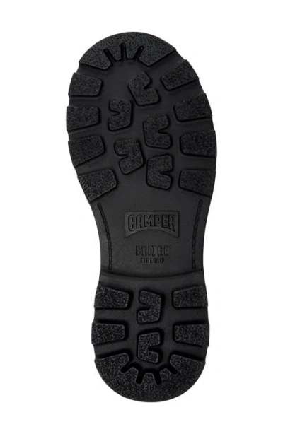 Camper Brutus Leather Boots In Black