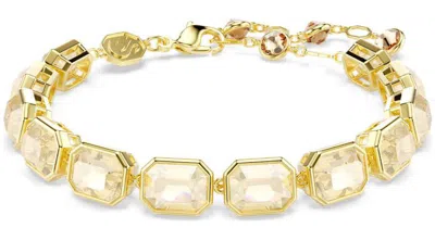 Swarovski Millenia Tennis Armband In Gold