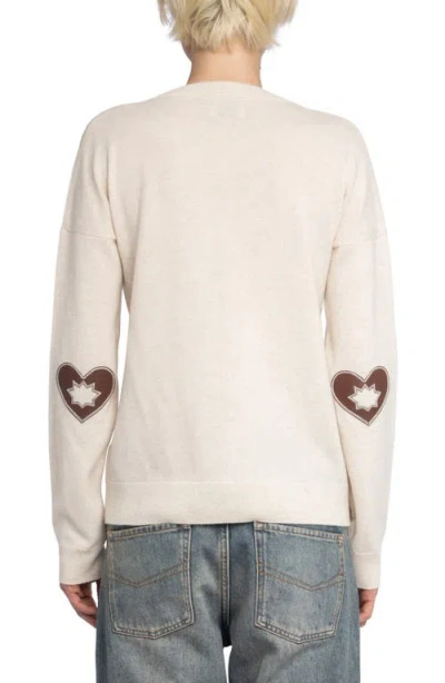 Zadig & Voltaire Mikyz Strass Sweater In Neutral