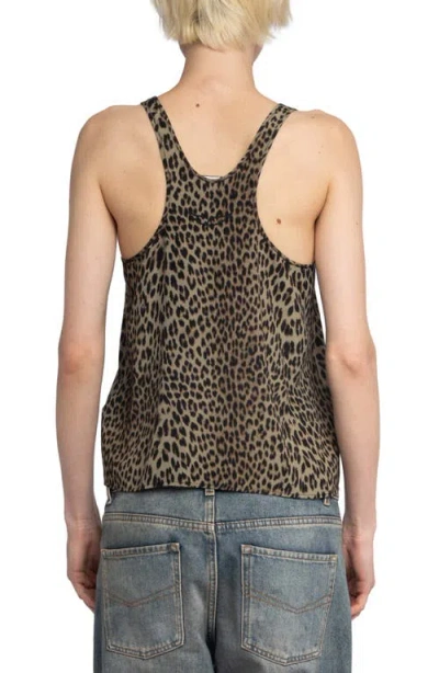 Zadig & Voltaire Zadig&voltaire Top In Animal Print