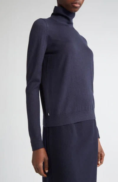 Lafayette 148 New York Fine Gauge Cashmere Turtleneck Sweater In Neutral