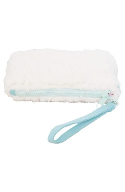 Mimish Kids' Colorblock Corduroy & Faux Shearling Tote