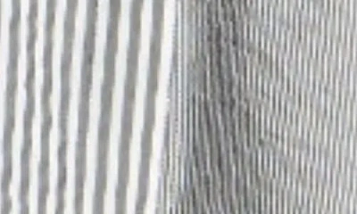 Apny Mixed Stripe Button-up Shirt In Gray