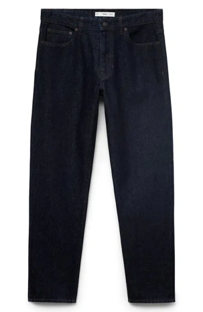 Mango Bob Regular Fit Jeans In Blue