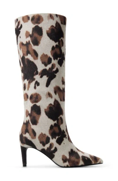 Call It Spring By Aldo Rhodde Pointed Toe Knee High Boot In Multi