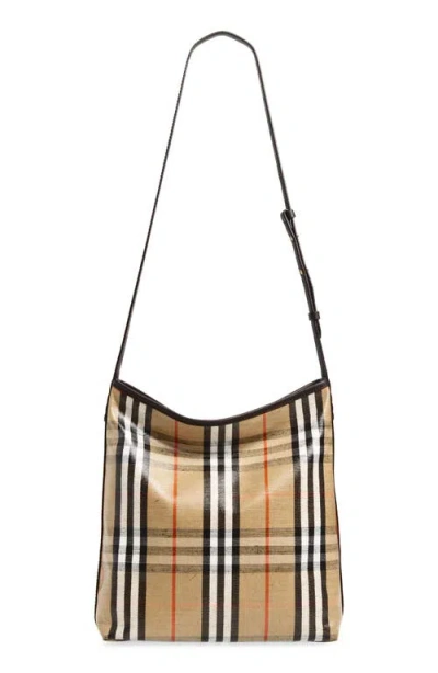 Burberry Highlands Shoulder Bag In Sand