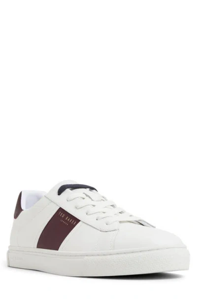 Ted Baker Men's Bradley Lace Up Sneakers In White