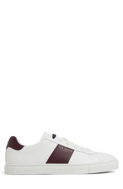 Ted Baker Men's Bradley Lace Up Sneakers In White
