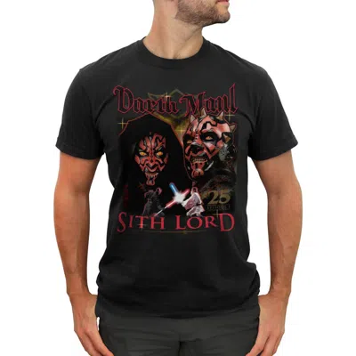 Star Wars Darth Maul Sith Lord Poster  Graphic T-shirt In Black