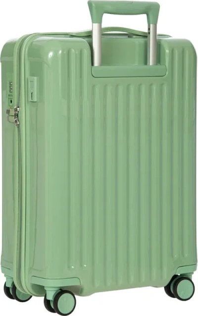 Bric's Positano 21 Carry On Spinner Suitcase In Green