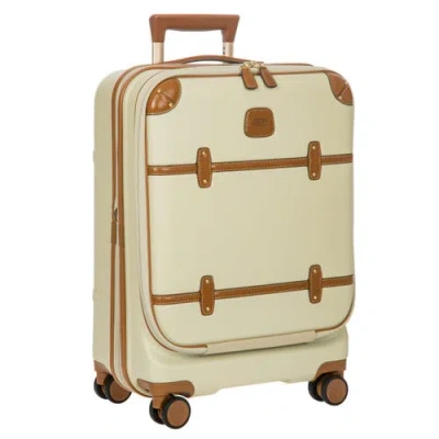 Bric's Cream Bellagio Business Hard-shell Cabin Trolley 55cm In White