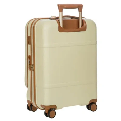 Bric's Cream Bellagio Business Hard-shell Cabin Trolley 55cm In White