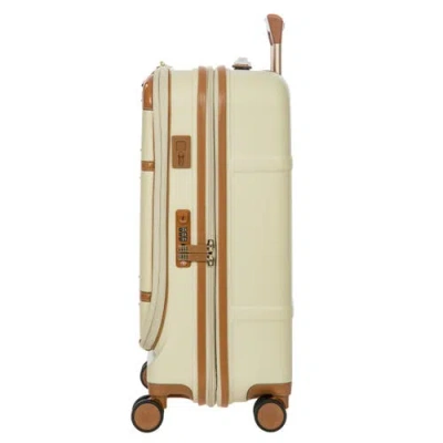 Bric's Cream Bellagio Business Hard-shell Cabin Trolley 55cm In White