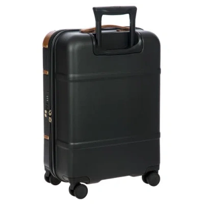 Bric's Bellagio 21 Carry On Spinner Suitcase In Black
