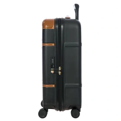 Bric's Bellagio 21 Carry On Spinner Suitcase In Black