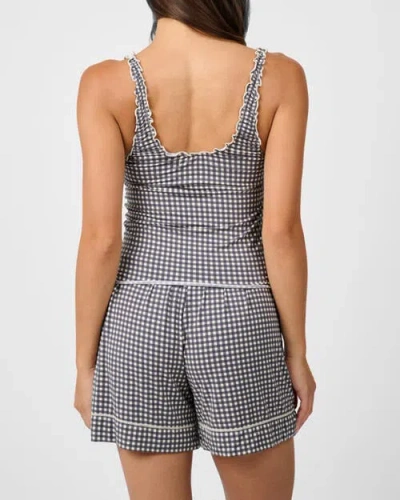 Weworewhat Lettuce Edge Tank In Black