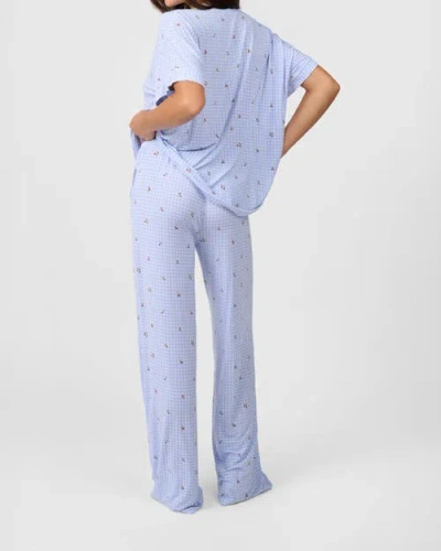 Weworewhat Sleep Pull-on Pants In Blue