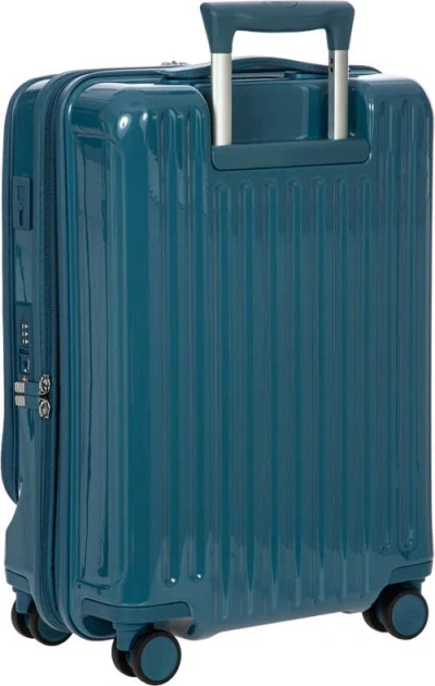 Bric's Positano 21" Carry-on Expandable Spinner W/pocket In Green