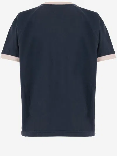 Autry College Raglan-sleeve T-shirt In Black