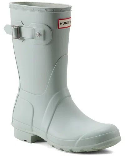Hunter Original Short Waterproof Rain Boot In Green