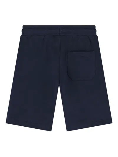 Aigner Logo-detail Panel Shorts In Blue
