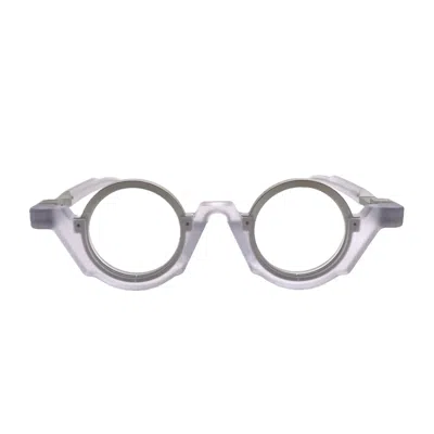 Vava Eyewear Wl0083 Cristal Matte Glasses In Metallic