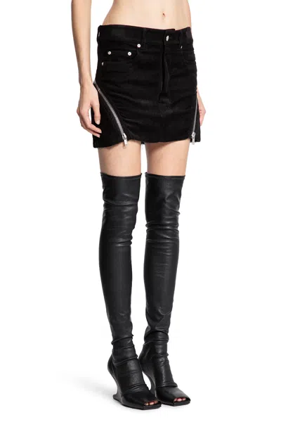 Rick Owens Concordians Bolan Banana Mini In Black