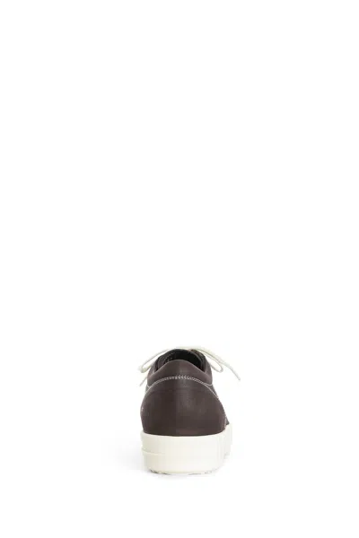 Rick Owens Concordians Vintage Sneaks In Brown