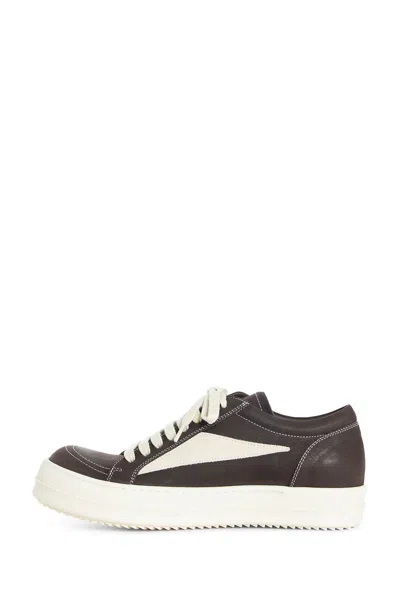 Rick Owens Concordians Vintage Sneaks In Brown