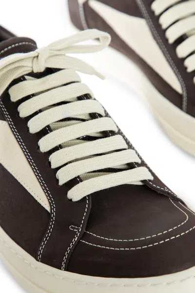 Rick Owens Concordians Vintage Sneaks In Brown