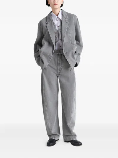 Lemaire Jeans Boot-cut - Gris In Gray