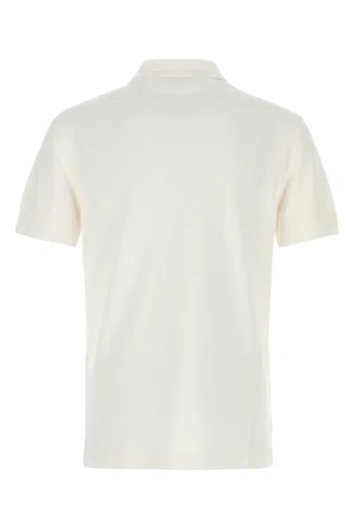 Tom Ford Piqué Polo Shirt In White