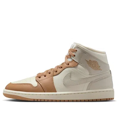 Air Jordan (wmns)  1 Mid 'pale Ivory' In Neutral