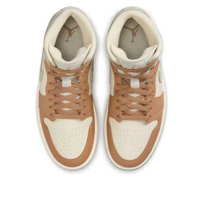 Air Jordan (wmns)  1 Mid 'pale Ivory' In Neutral