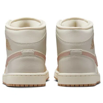 Air Jordan (wmns)  1 Mid 'pale Ivory' In Neutral