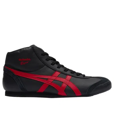 Onitsuka Tiger Mexico Mid Runner 'black Classic Red'