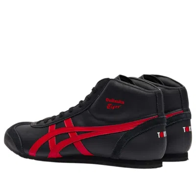 Onitsuka Tiger Mexico Mid Runner 'black Classic Red'