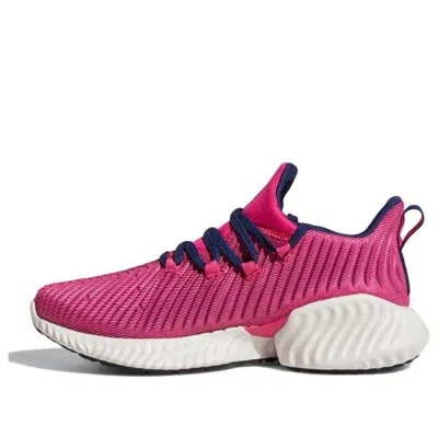 Adidas Originals (gs) Adidas Alphabounce Instinct 'real Magenta' In Red