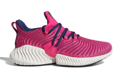 Adidas Originals (gs) Adidas Alphabounce Instinct 'real Magenta' In Red