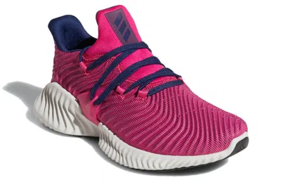 Adidas Originals (gs) Adidas Alphabounce Instinct 'real Magenta' In Red